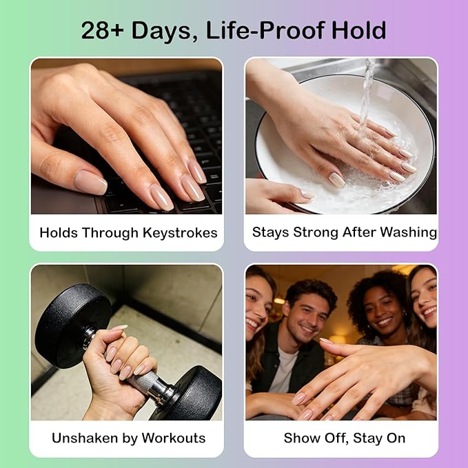 MissCheering 15g UV Nail Glue Gel – Must Cure Under UV/LED Light, Multi-Use for Acrylic & Press-On Nails, Long-Lasting, Beginner-Friendly & Salon-Quality Results