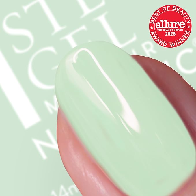 Nails Inc It's Topless Gel-Like Nail Polish, 4-in-1 Base Coat, Treatment, Color & Top Coat, Long Lasting, Strong, Chip Free Nails, Glossy Salon Quality Manicure, Air Dry, Camilla, 0.47 Fl Oz