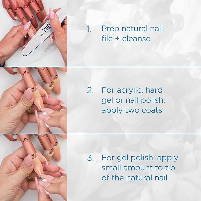 Young Nails Protein Bond - Non-Acidic Nail Primer, Enhanced Adhesion for Gel Polish & Acrylic, Nail Dehydrator, PH Bonder for Gel Nails, 0.5 oz