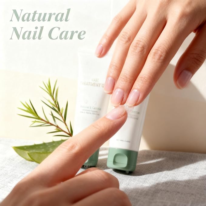 Natural Nail Treatment Gel, Nail Growth Serum for Repair & Strengthener (2)