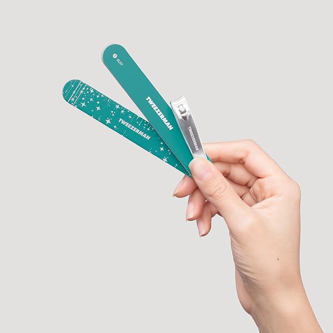 Tweezerman Majestic Turquoise Manicure Set