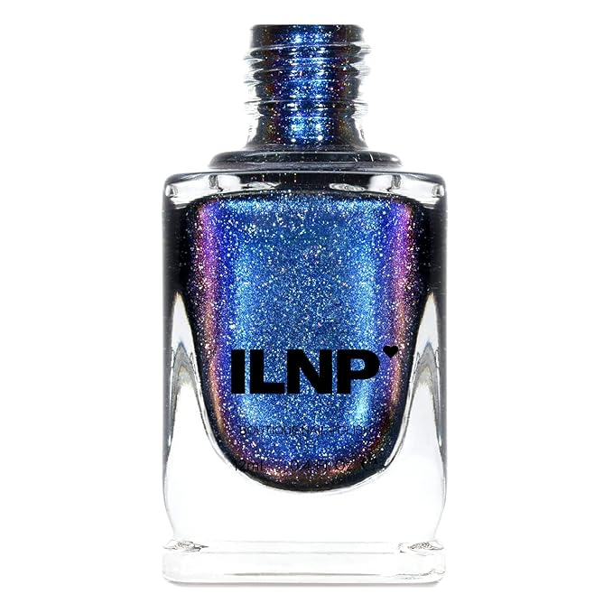 ILNP Unfazed - Blue, Purple Duochrome Holographic Nail Polish