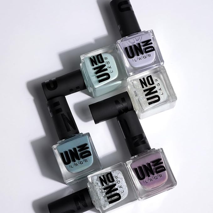 UNDN Vegan Nail Polish - Third Eye - Lavender Purple Nail Polish for Women and Men - Long Lasting, Air Dry, Durable Finish - Cruelty Free - 0.5 oz