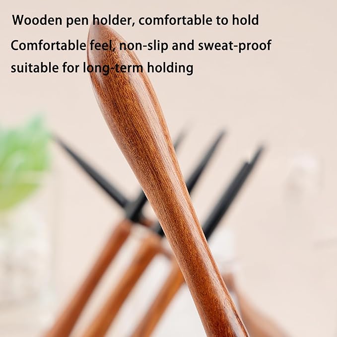 Nail Brush and French Tip Brush, Watercolor Paint Brushes for Oil Painting, Acrylic Paint Brushes（1 Pack） (Brown)
