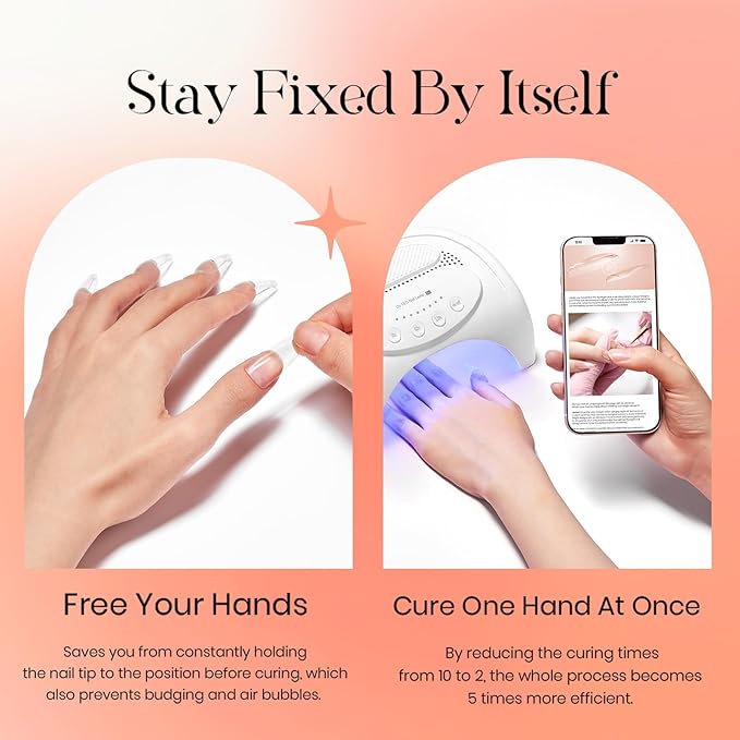 Tipex UV Gel Nail Glue – 30g Strong Hold Adhesive for Soft Gel & Acrylic Nail Tips, Long-Lasting 28+ Days, Large Volume Tube, Also for Rhinestone Nail Art