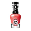 Sally Hansen Miracle Gel Pearls Salon Quality Nail Polish | Gel-Like Formula, Two-Step System, No UV Light Needed, Long Lasting | Sheer, Shimmer | 907 Rare Red Pearl | Ruby Red Nail Color