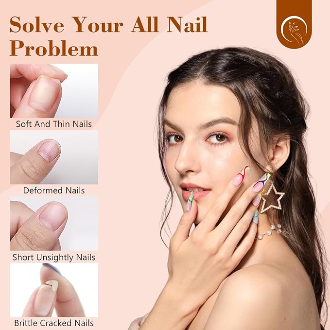 Clear Tapered Square Refill Nail Tips, XXXL Extra Long Straight Gel Acrylic Nail Tips, 200Pcs（Fixed Size No. 3.5.6.7 With Bag）Full Cover No C Curve Fake Nails Extension Tips for DIY Nail Art Salon