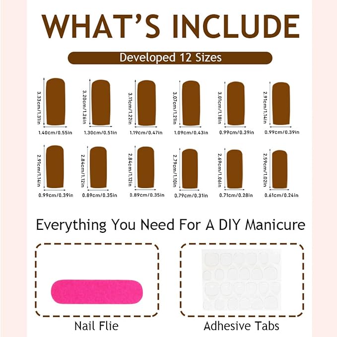 Square Press on Nails Long Fake Nails Gold Artificial Nail SEENEEY Rhinestones Sparkly Stick on Nail for Women 24pcs