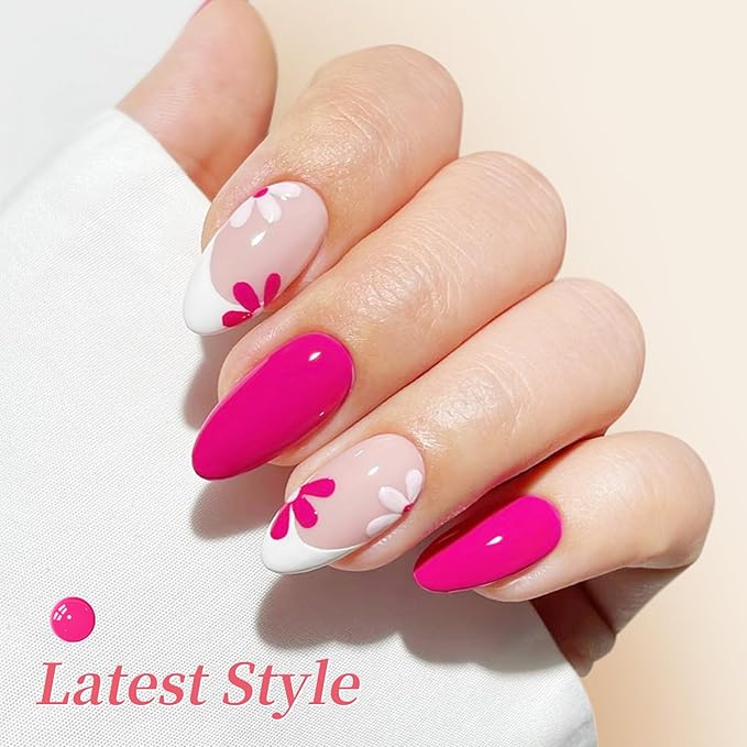 BORN PRETTY Pastel Gel Nail Polish 23Pcs,Spring Summer Easter Gift Collection Macaron Candy Sweet Colors Soft Nude Pink Green Blue Yellow Neon Hot Pink Gel Polish Kit with Base&Glossy Matte Top Coat