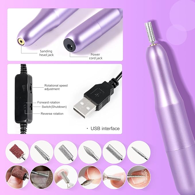 Major Dijit Acrylic Nail Kit with Drill Clear White Pink Acrylic Powder Acrylic Liquid Top Coat Base Coat Nail Primer Set for Beginners with Everything DIY Nail Art Tool Gift Home Salon