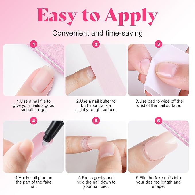 12 Solid Colors Press on Nails Short Round, 12Size 288PCS Full Cover Fake Nails with Nail Tabs for Small Nails and hands, Easy Application for Daily Wear