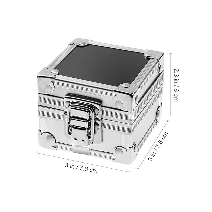 Beaupretty Nail Drill Bits Holder Drill Bit Case Stand Displayer Nail Salon Organizer Manicure Tools Container Nail Polishing Heads Storage Box for Nail Drill Bit
