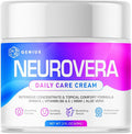 Genius Cream – Hydrating & Soothing Moisturizer for Hands, Feet, Legs, Toes, Includes Arnica, Vitamin B6, Aloe Vera, MSM – Fast-Absorbing, Non-Greasy 2oz