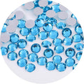 1440 Pcs SS20 5mm Flatback Rhinestones for Nails Art Crafts Glitter Round Gems Crystals DIY Clothes Shoes（Aqua Blue)