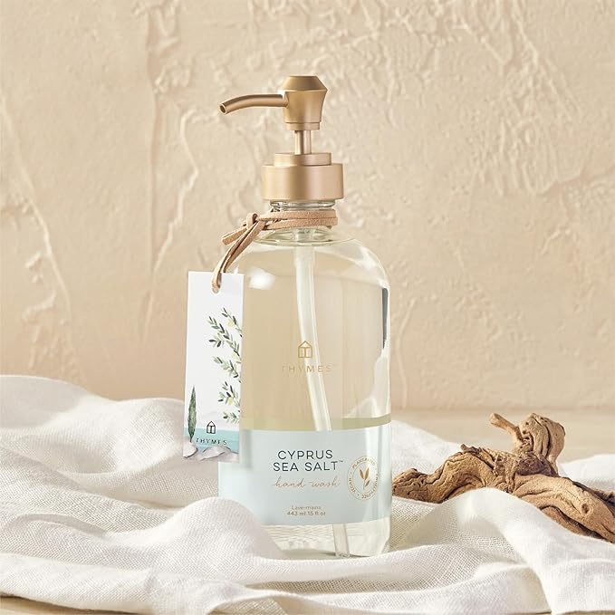Thymes Cyprus Sea Salt Large Hand Wash (15.0 fl oz)