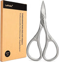 LePinko Professional Nail Scissors Kit, Micro-serrations Blades, Both for Manicure and Pedicure, Stocking Stuffers Gifts For Men and Women