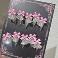 Halloween Press Claw on Nails Long Short Medium Curved Stiletto Handmade Gothic Design Horror Vampire False Nails Dragon Cat Claw Press on Nails Glossy Glue on Nail Thick Acrylic False Nails