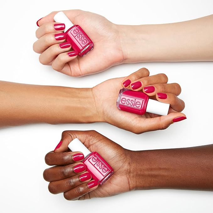 essie Salon-Quality Nail Polish, 8-Free Vegan, Fuchsia Pink, Watermelon, 0.46 fl oz