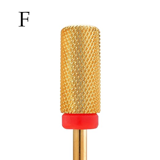 MIRACLE 3/32" Nail Drill Bits Crystal Top Large Barrel Head for Electric Drill Machines ｜ (Fine)