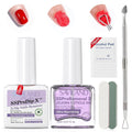SAVILAND SSPro X Dip Powder Remover Kit: 2 Pcs Gentle & Easy Dip Nail Removal with Cuticle Oil Nail File Nail Scraper for Dipping Powder Gel Nail Polish No Need Soaking or Wrapping Home Use