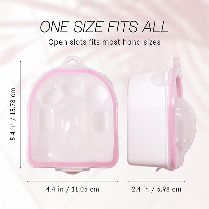 Nail Spa Acetone Resistant Soak Off Warm Water Bowl Manicure Nail Soak Bowl Manicure Treatment Tool