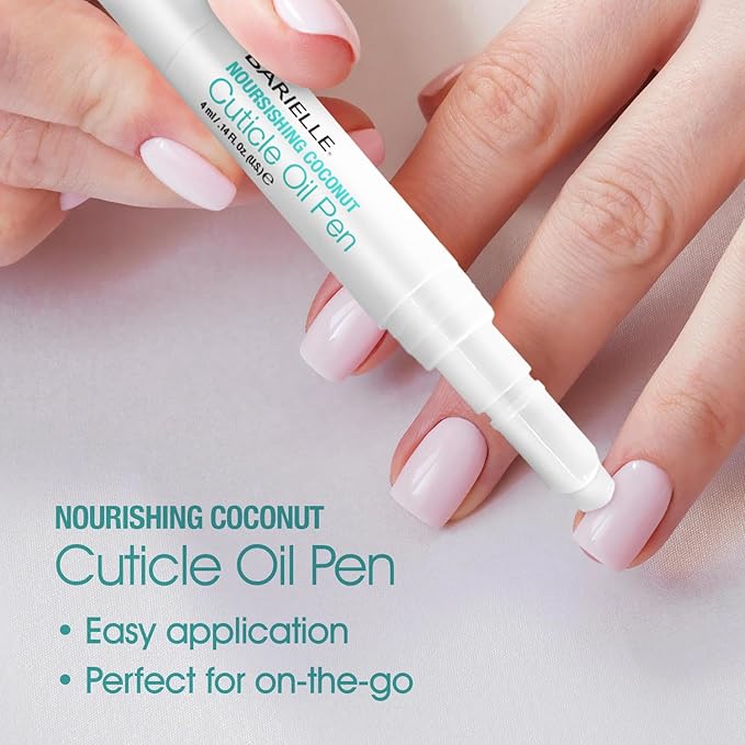 Barielle Cuticle Besties Nail & Cuticle Treatment 4-PC Set - Deluxe Nail Care & Cuticle Care Collection