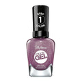 Sally Hansen Miracle Gel™, Metro Midnight, Long Lasting, Gel-Like Formula, No UV Lamp Needed, Purple Nail Polish