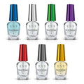 SNS SenShine Base Coat Nail Polish for Nail Dip Powder Set, 7 Pack - Long-Lasting & Fast-Drying Nail Strengtheners Gel Base - Low-Odor Dipping Powder Polish - 0.5 FL OZ