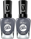 Sally Hansen Miracle Gel Nail Polish, Shade Slate-r Girl #809, 0.5 Fl Oz (Pack of 2)