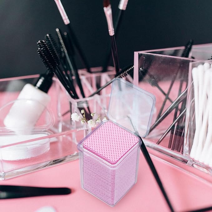 600pcs Cotton Cleaning for Eyelash Extension Removal Practical Tool for Daily Cleaning for Beauty Salons and Home Use Convenient Travel