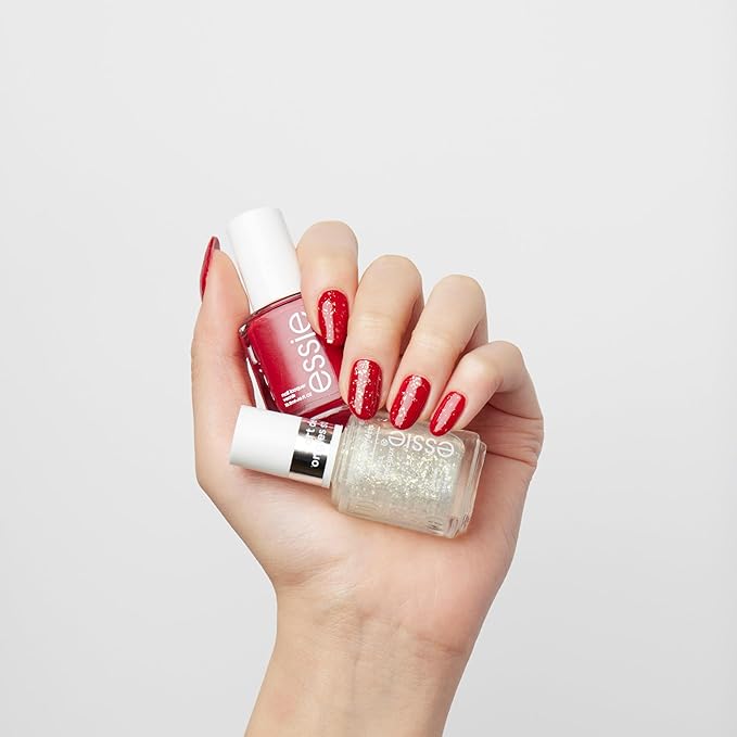 essie nail polish, vegan, holiday 2 piece nail polish gift set, 1 kit