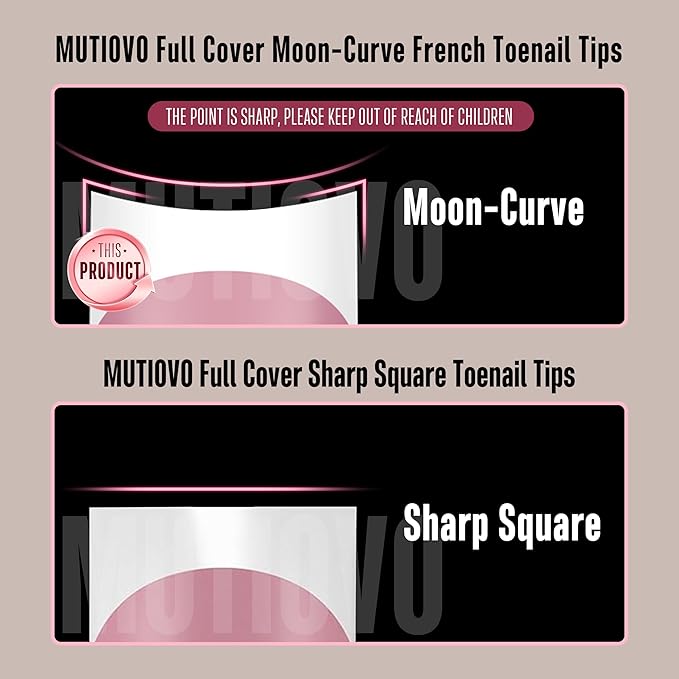 Short Toe Nail Tips White French Tip BERRY PINK Press on with Moon Curve,Soft Gel False Nail Kit,Thick Sharp Square Toenail Extension,Need Builder Gel Top Coat,No Glue Included x15 Sizes 240 pcs
