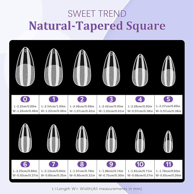 Short Fake Nail Tips Almond: 600Pcs Full Cover Nail Tips for Acrylic Nails Nail Extension Kit with Nail Glue Remover & Glue Acrylic False Nail Clippers Clear Nails Tip Art for Beginners DIY