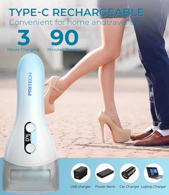 Electric Callus Remover for feet,Rechargeable Foot File Electronic Pedicure Tools for Feet, Waterproof Electric Foot Callus Remover, Feet Care for Heels Dead Skin,Blue