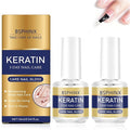 2PCS BSphinx Keratin Nail Care Oil, Moisturizing Treatment for Strong, Glossy Nails, Repairs Dry & Weak Nails with Aloe Vera & Lavender