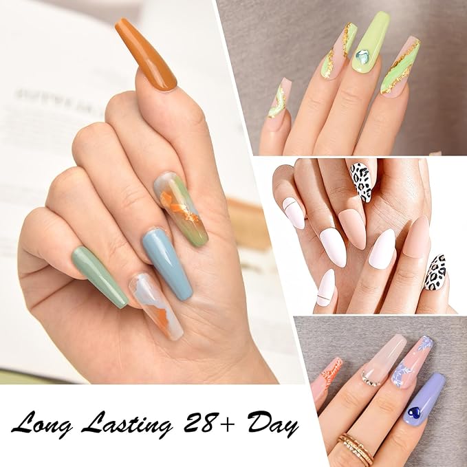 CANNI 30Pcs Gel Nail Polish Set - 9ML Spring Summer Colors Hot Pink, Green, Yellow, Blue, Purple Pastel Gel Kit, Soak Off UV LED Nail Polish for DIY Manicure at Home & Salon