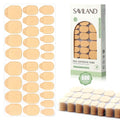 SAVILAND Plant-Based Nail Adhesive Tabs: 600 PCS Non-Irritating Nail Stickers for Press Ons Long Lasting Sticky Tabs Ultra-thin Breathable Nails Glue Sticker Home DIY Nails 15 Sizes