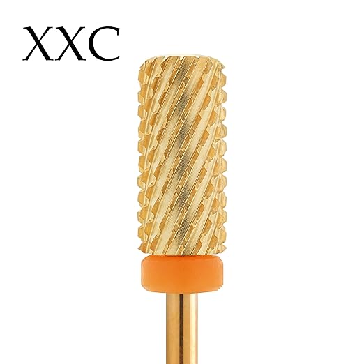 MIRACLE 3/32" Nail Drill Bits Crystal Top Large Barrel Head for Electric Drill Machines ｜ (2X Coarse)