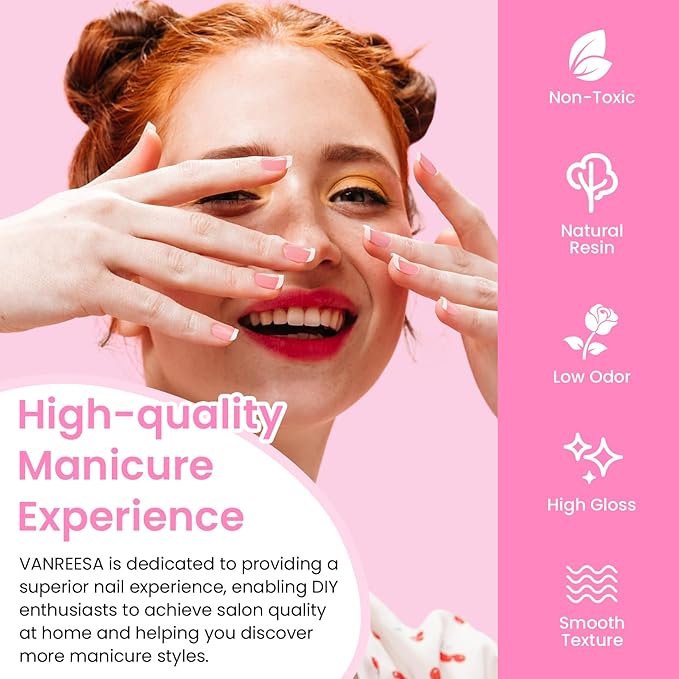 VANREESA 42 Pcs Gel Nail Polish Kit with U V Light 24 Colors Gel Polish Nail Kit Bright Pink Orange Green Glitter Blue Purple Nail Kit for Beginners Gifts for Women DIY at Home