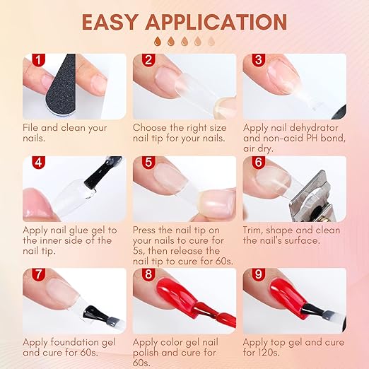 SAVILAND Nail Dehydrator and Primer: Nails Prep Kit Super Strong Nail Glue Non-Acid for Nail Studs No Lift Primer and Dehydrator for Gels Polish Press Ons DIY At Home Salon Gift for Home