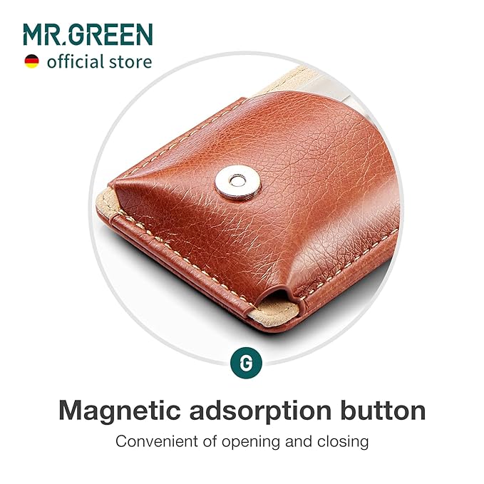 MR.GREEN Portable Manicure Sets Pedicure kits Stainless Steel Nail Clippers Tool Travel Grooming Case Nail Scissors Gift Box (Mr-6104)