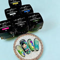 Sophie Arts Painting Gel Set (6 Pieces), 6 Count Nail Art Supplies - Glossy Finish, Ideal for Detailed Designs, Arts Nails
