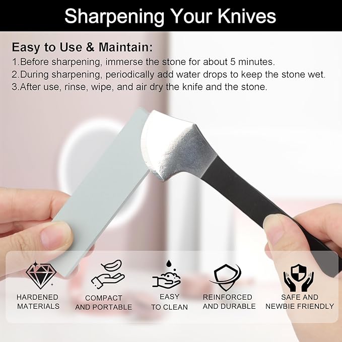 Segbeauty 7pcs Ingrown Toenail Removal Kit, Professional Pedicure Tools for Feet, Callus Shaver Cuticle Remover Kit with Storage Bag, Foot Corn Remover Home Pedicure Knife with Knife Sharpener Stone