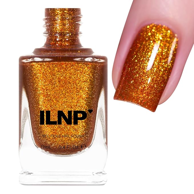 ILNP Hayride - Warm Golden Yellow Shimmer Nail Polish