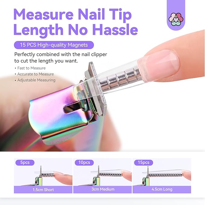 Saviland Professional Nail Kit with Drill: Beginner's Acrylic Set with Nail Cutters and Clipper