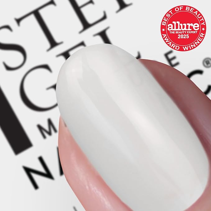 Nails Inc It's Topless Gel-Like Nail Polish, 4-in-1 Base Coat, Treatment, Color & Top Coat, Long Lasting, Strong, Chip Free Nails, Glossy Salon Quality Manicure, Air Dry Nail Polish, Reese, 0.47 Fl Oz