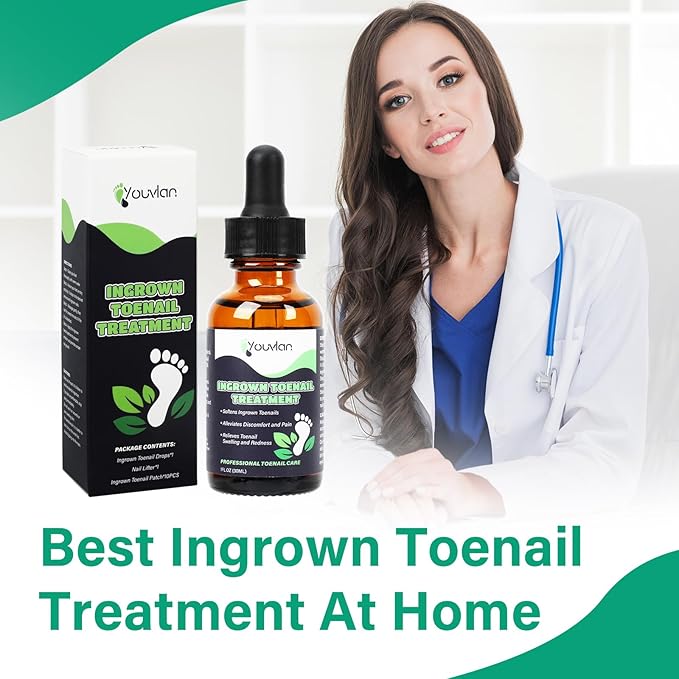 Ingrown Toenail Treatment Kit, Relieve Ingrown Toenail Pain, Repair Ingrown Toenail Issues, Safe and Convenient Home Solution