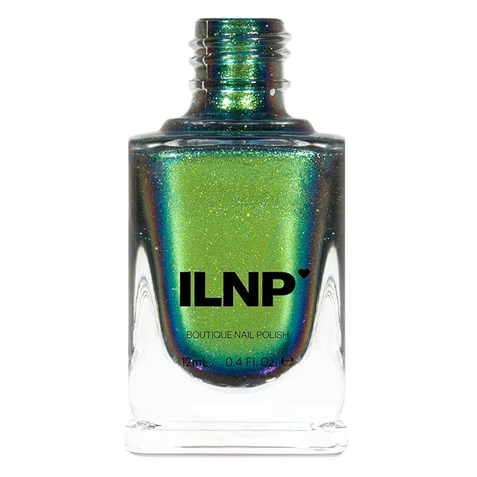 ILNP Reminisce - Green, Blue Color Shifting Ultra Chrome Nail Polish