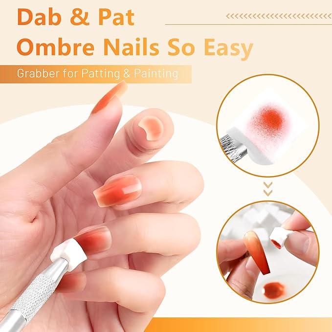 ABAC 24 Color Solid Gel Polish Kit Fall 2025 - Pumpkin Spice Nail Art Set with Warm Orange/Brown Shades,Soak Off UV LED Cured,w/Pro Brush No-Spill,Hema-Free for Halloween & Thanksgivingday