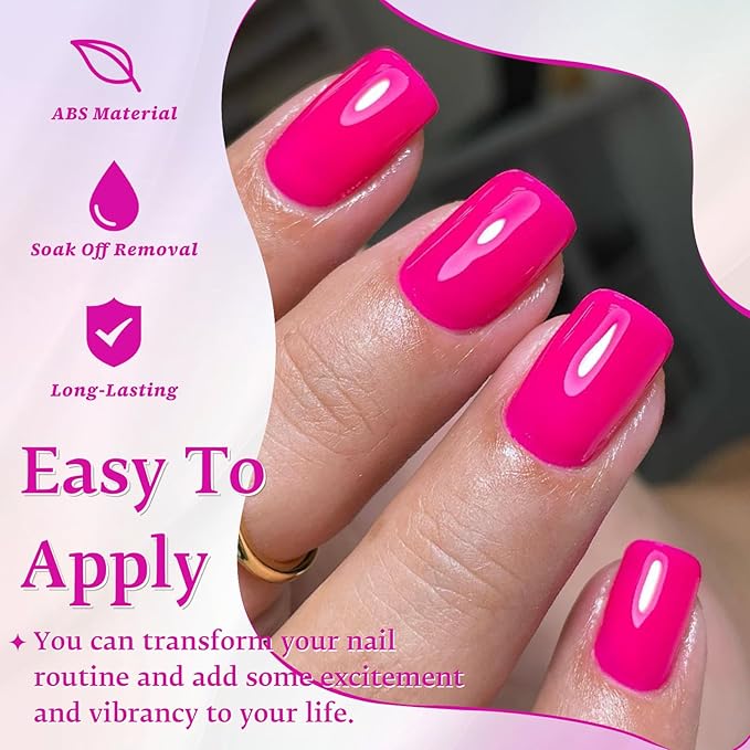 LoveOurHome 576pc Christmas Press on Nails Short Fake Nails Acrylic Nail Press ons Nails Square Short Presson Nail Square False Nail Artificial Fingernail & Glue Adhesive Tabs for Women Girls Kids